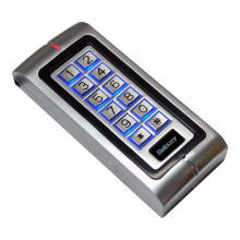 RFID Metal keypad door control standalone access control with  backlight